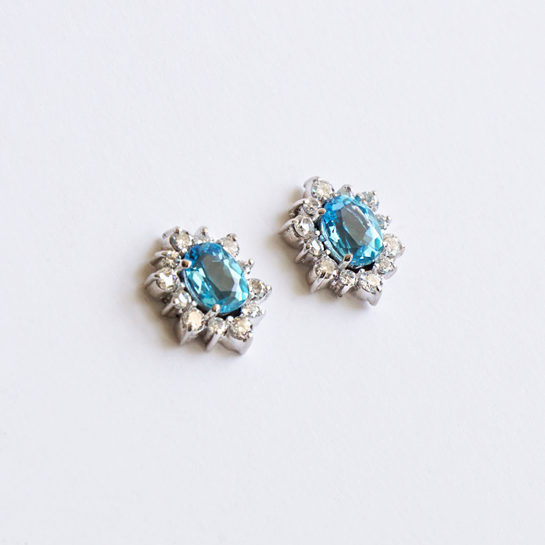 Something Blue Bridal Set - Imagen 4